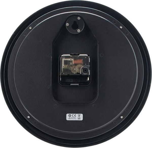 Seiko QXA578F Plastik Kasa LumiBrite Siyah Kadranlı Dekoratif Duvar Saati