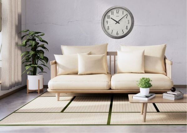 Seiko QXA598S Eskitme Cilalı Sessiz Duvar Saati