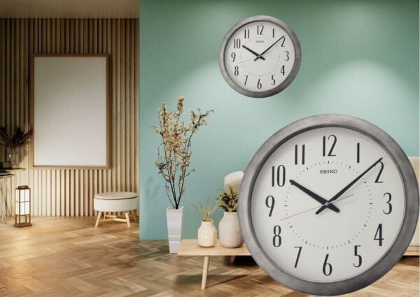 Seiko QXA598S Eskitme Cilalı Sessiz Duvar Saati