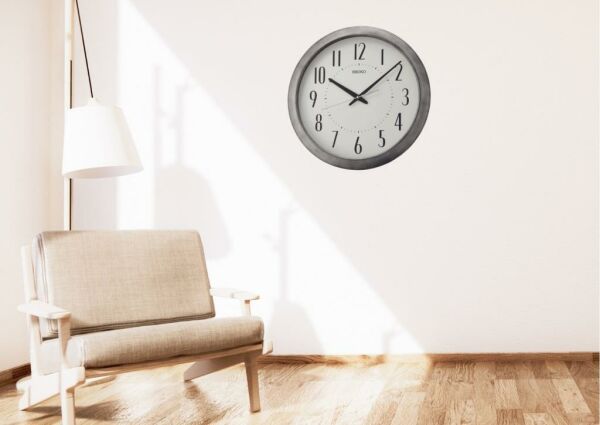 Seiko QXA598S Eskitme Cilalı Sessiz Duvar Saati