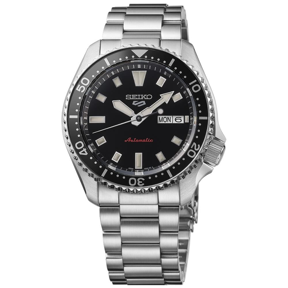 Seiko5 Sports SKX Redux - Kuro Black SRPL85K1 Otomatik Erkek Kol Saati