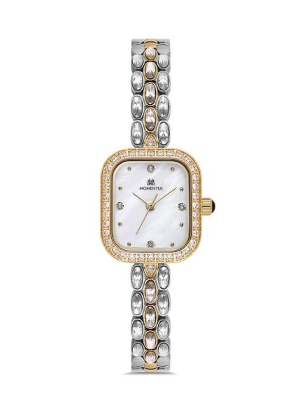 Momentus Shinystar SS403T-09SGS (SET) Bileklik Hediyeli Kadın Kol Saati