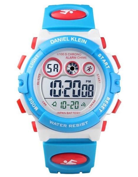 Daniel Klein DK-1451-6 7 Işıklı Kronometreli Alarmlı Digital Çocuk Kol Saati