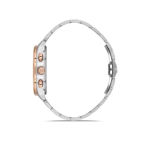 Hislon DT148T-04SR Safir Cam Erkek Kol Saati