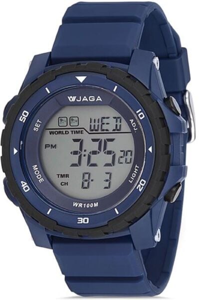 Jaga M1224-OEEA Dijital Alarm Kronometre Aydınlatmalı Dijital Genç Kol Saati