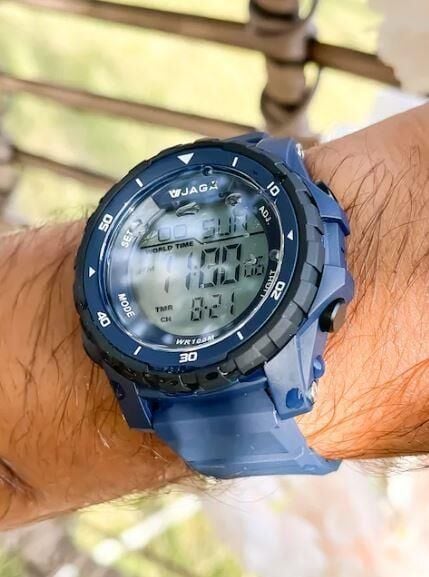 Jaga M1224-OEEA Dijital Alarm Kronometre Aydınlatmalı Dijital Genç Kol Saati