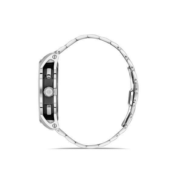 Hislon MS103S-14SS Safir Cam Erkek Kol Saati
