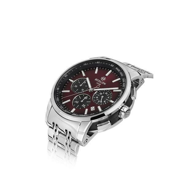 Hislon MS103S-14SS Safir Cam Erkek Kol Saati