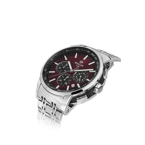 Hislon MS103S-14SS Safir Cam Erkek Kol Saati