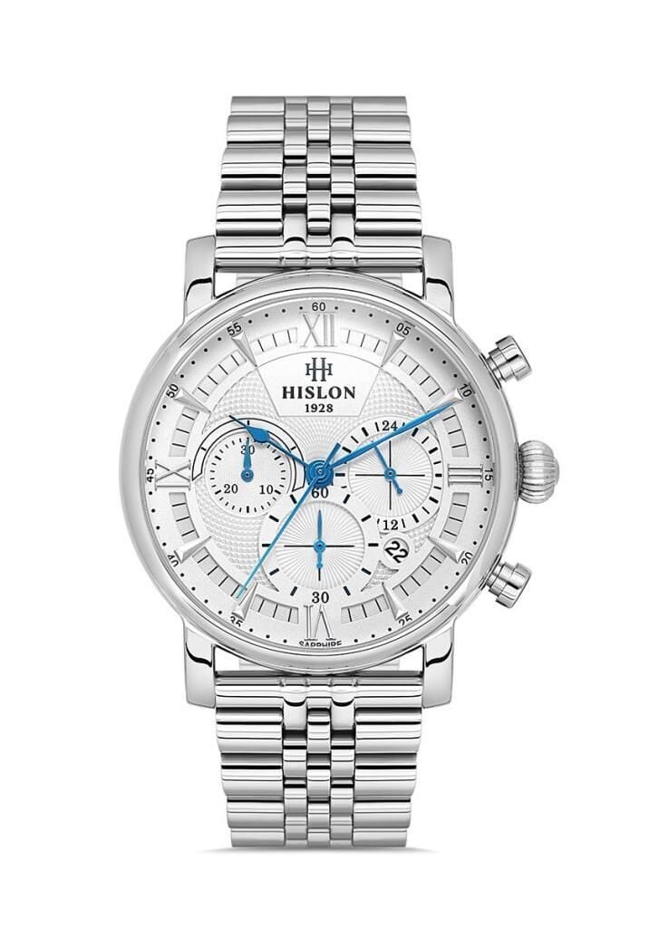 Hislon MS105S-02SM Safir Cam Erkek Kol Saati