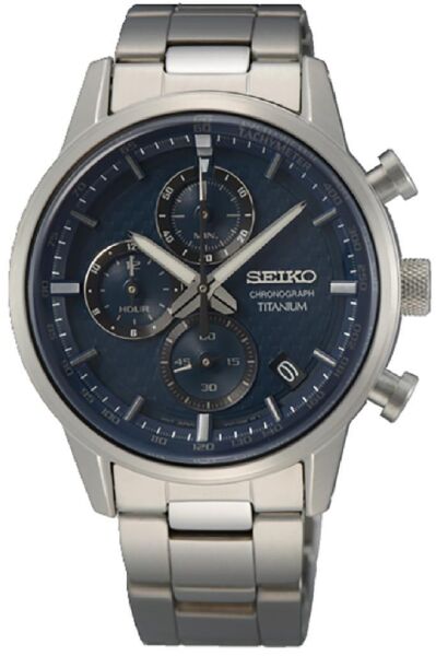 Seiko SSB387P Titanyum Erkek Kol Saati