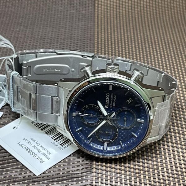 Seiko SSB387P Titanyum Erkek Kol Saati