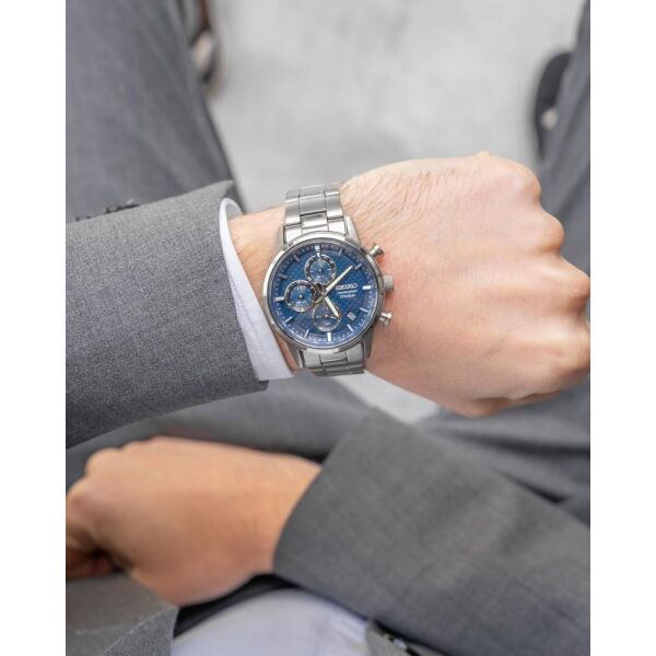 Seiko SSB387P Titanyum Erkek Kol Saati