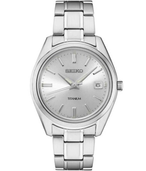 Seiko SUR369P1 Japon Quartz Titanium Erkek Kol Saati