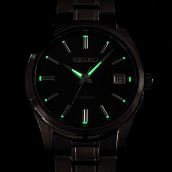 Seiko SUR369P1 Japon Quartz Titanium Erkek Kol Saati