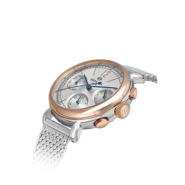 Hislon QT142S-02SR Safir Cam Kadın Kol Saati