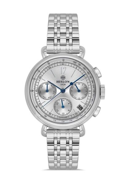 Hislon QT142S-02SS Safir Cam Kadın Kol Saati