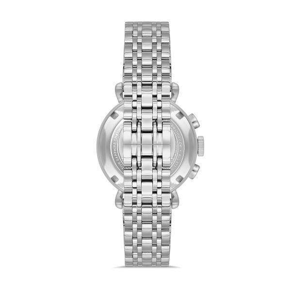 Hislon QT142S-02SS Safir Cam Kadın Kol Saati