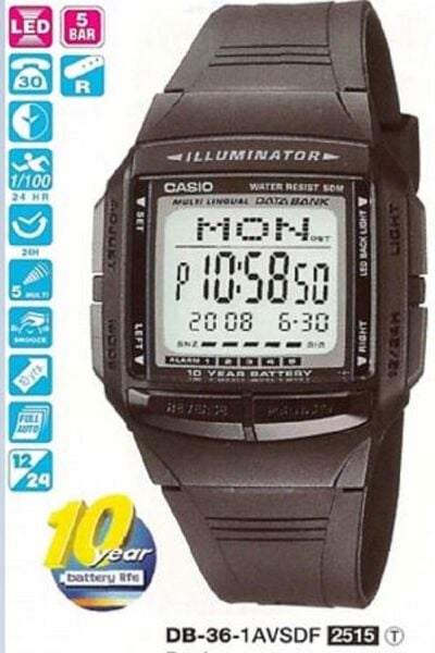Casio DB-36-1AVDF Erkek Kol Saati