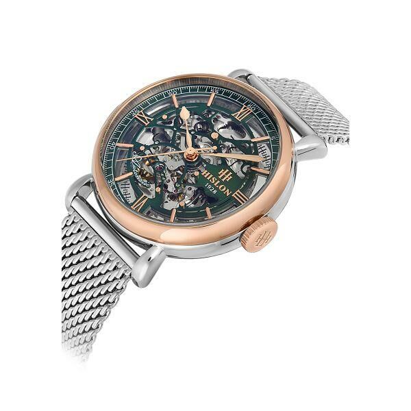 Hislon SD100T-16SR Otomatik Safir Cam Erkek Kol Saati