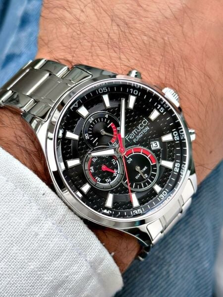 Ferrucci FCF 0723 13500FM.1 64023 Fonksiyonlu Erkek Kol Saati