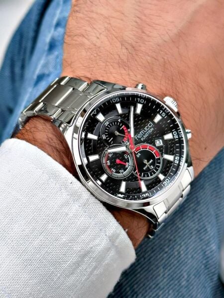 Ferrucci FCF 0723 13500FM.1 64023 Fonksiyonlu Erkek Kol Saati