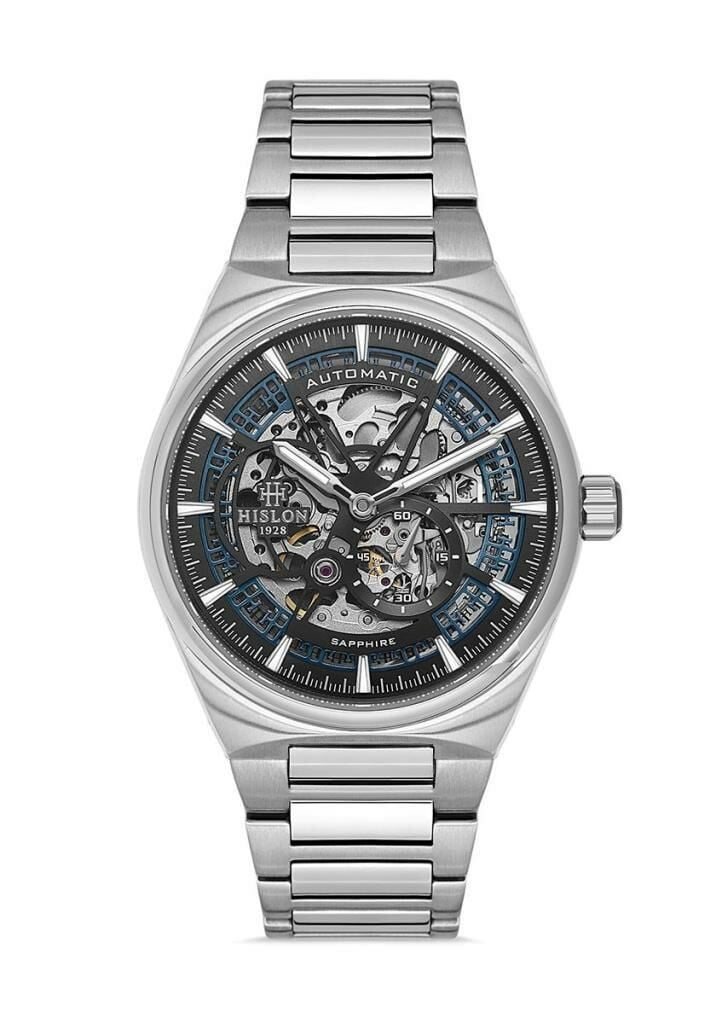 Hislon SD136S-04SS Otomatik Safir Cam Erkek Kol Saati