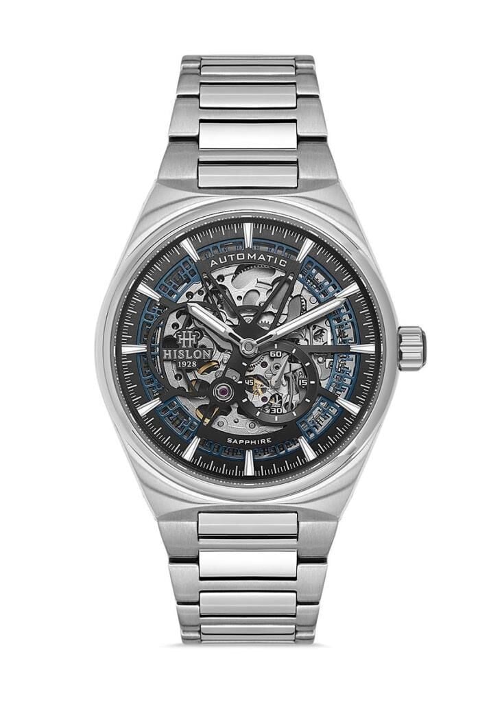 Hislon SD136S-04SS Otomatik Safir Cam Erkek Kol Saati