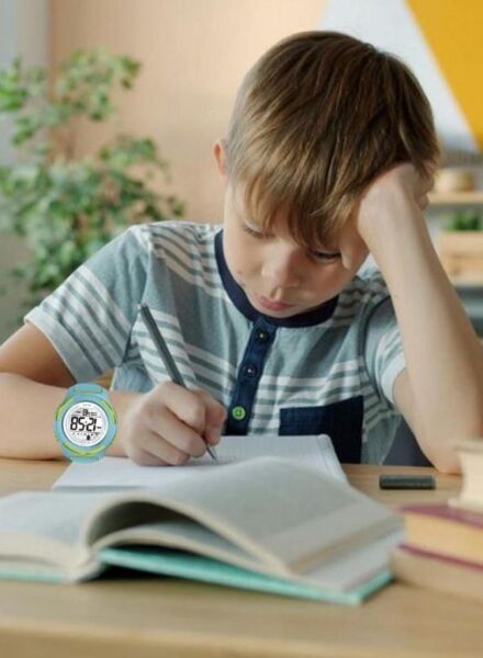 Jaga JL EM1255-OEFE 640041 5-12 Yaş Kronometreli Alarmlı Işıklı Çocuk Kol Saati