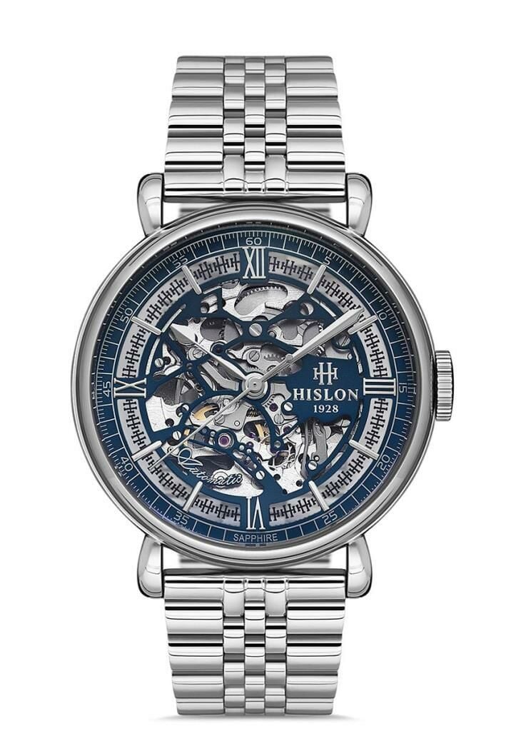 Hislon SD141S-11SS Otomatik Safir Cam Erkek Kol Saati