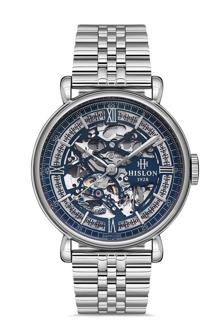 Hislon SD141S-11SS Otomatik Safir Cam Erkek Kol Saati