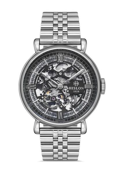 Hislon SD141S-16SB Otomatik Safir Cam Erkek Kol Saati