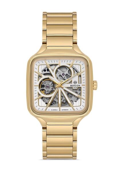 Hislon SD166G-02SG Otomatik Safir Cam Erkek Kol Saati