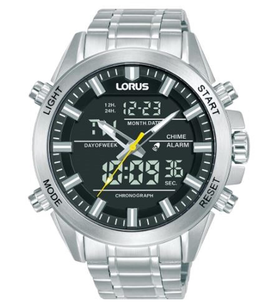 Lorus RW663AX9 Kronograf Analog Dijital Erkek Kol Saati