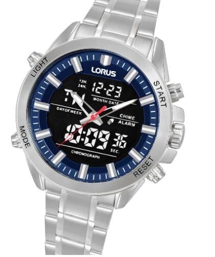 Lorus RW665AX9 Kronograf Analog Dijital Erkek Kol Saati