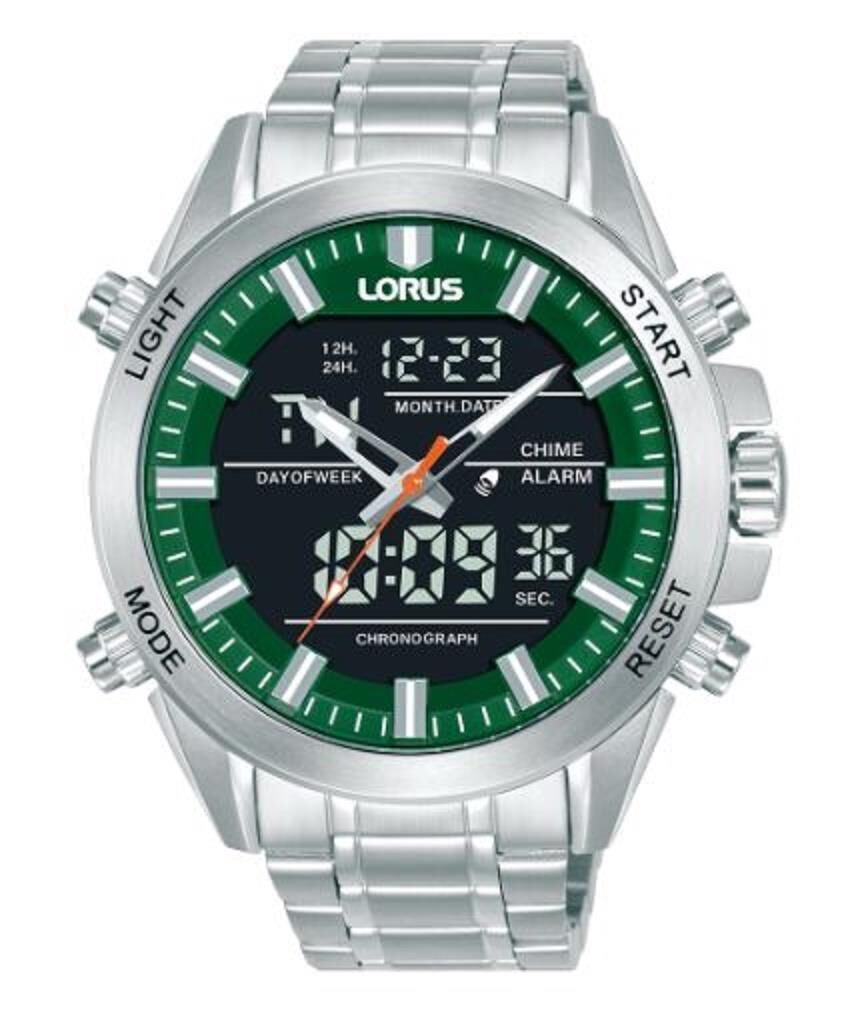 Lorus RW667AX9 Kronograf Analog Dijital Erkek Kol Saati