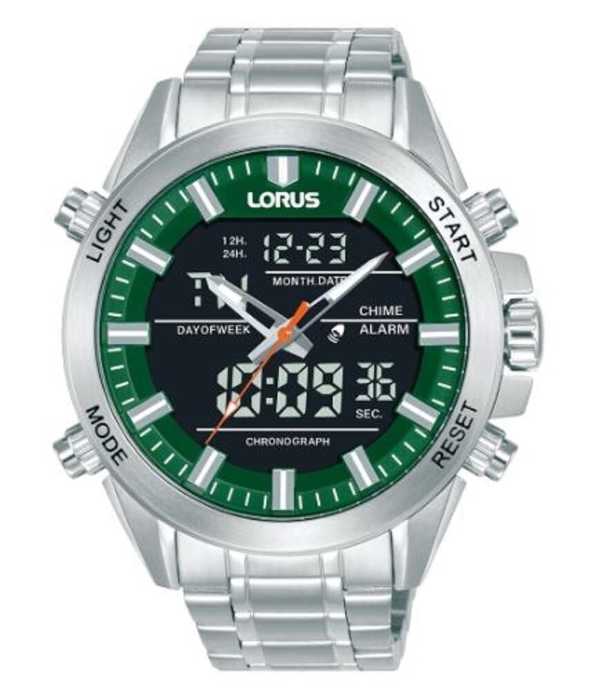 Lorus RW667AX9 Kronograf Analog Dijital Erkek Kol Saati
