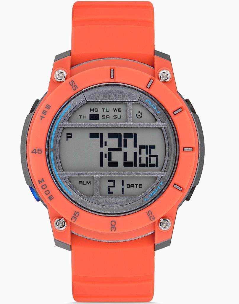 Jaga JL M1194-4GCG 640031 Alarm Kronometre Aydınlatmalı Dijital Genç Kol Saati