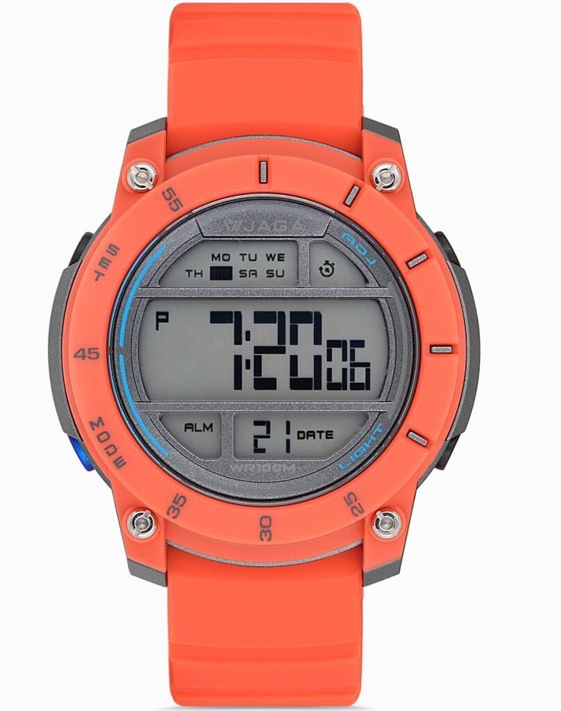 Jaga JL M1194-4GCG 640031 Alarm Kronometre Aydınlatmalı Dijital Genç Kol Saati
