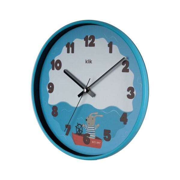 Klik Slim Deniz Çocuk Odası Duvar Saati