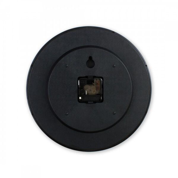 Klik Slim Deniz Plastik Kasa Mavi Renkli 30.5 cm Çaplı Modern Sessiz Saniye Mekanizmalı Duvar Saati