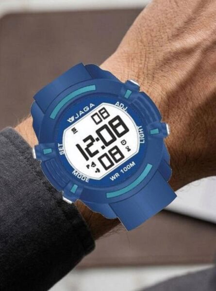 Jaga JL M1266-OEEE 640051 100 m Kronometreli Alarmlı Işıklı Genç Kol Saati