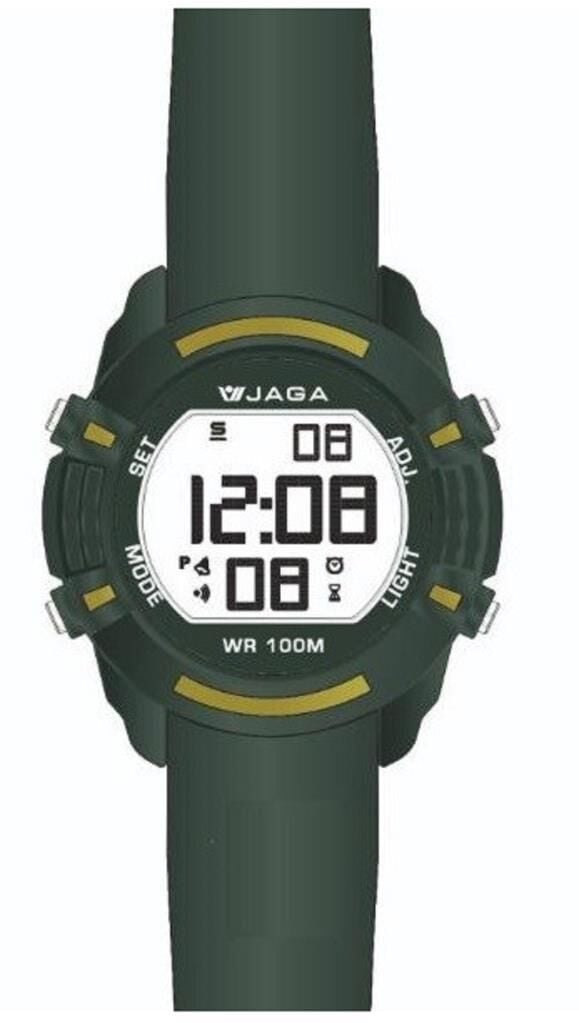 Jaga JL M1266-OFFF 640051 100 m Kronometreli Alarmlı Işıklı Genç Kol Saati