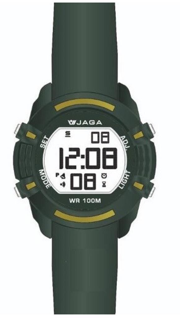 Jaga JL M1266-OFFF 640051 100 m Kronometreli Alarmlı Işıklı Genç Kol Saati