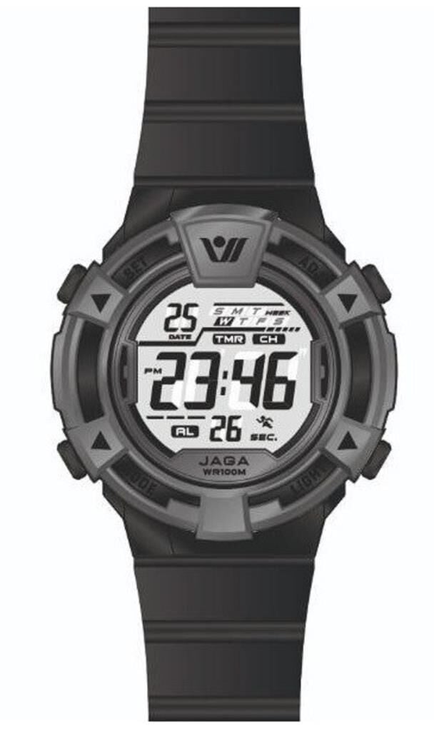 Jaga JL M1267-OAAC 640051 100 m Kronometreli Alarmlı Işıklı Genç Kol Saati