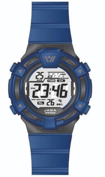 Jaga JL M1267-OECE 640051 100 m Kronometreli Alarmlı Işıklı Genç Kol Saati