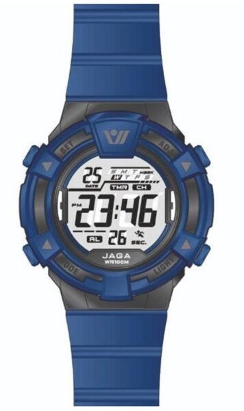 Jaga JL M1267-OECE 640051 100 m Kronometreli Alarmlı Işıklı Genç Kol Saati
