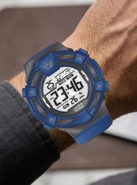 Jaga JL M1267-OECE 640051 100 m Kronometreli Alarmlı Işıklı Genç Kol Saati