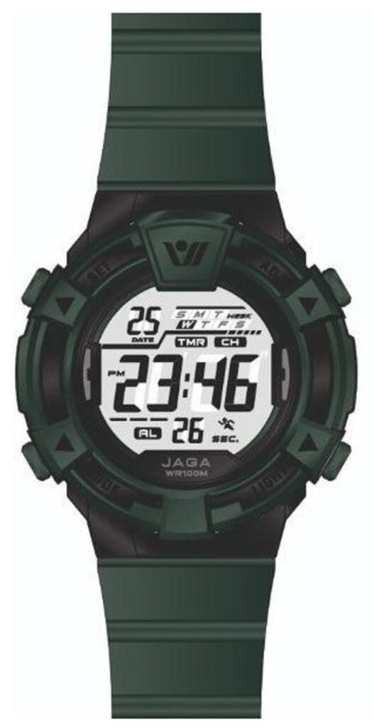 Jaga JL M1267-OFAF 640051 100 m Kronometreli Alarmlı Işıklı Genç Kol Saati