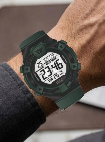 Jaga JL M1267-OFAF 640051 100 m Kronometreli Alarmlı Işıklı Genç Kol Saati